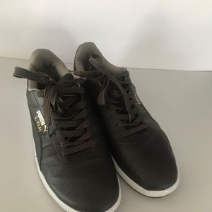 Brown Puma G. Vilas Leather Sneaker 11.5